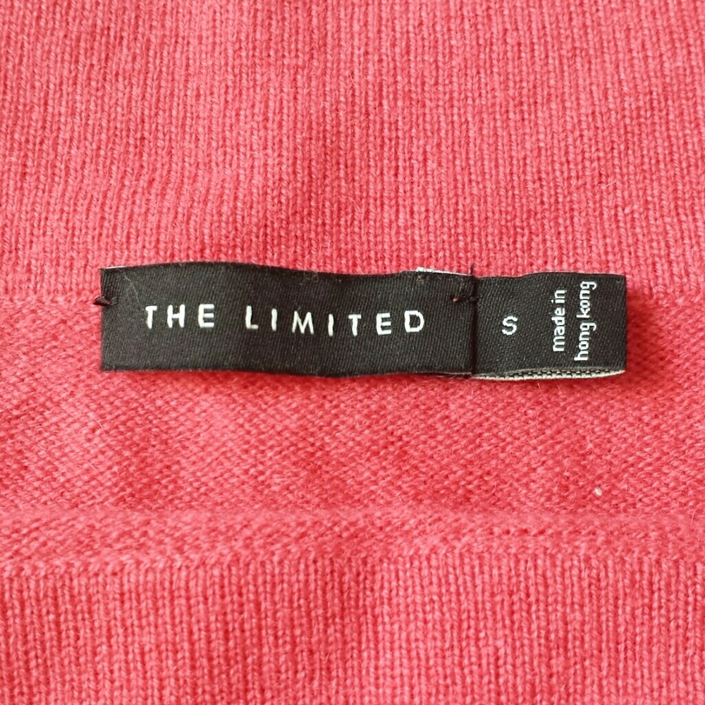 Coral Cashmere Boat Neck Sweater